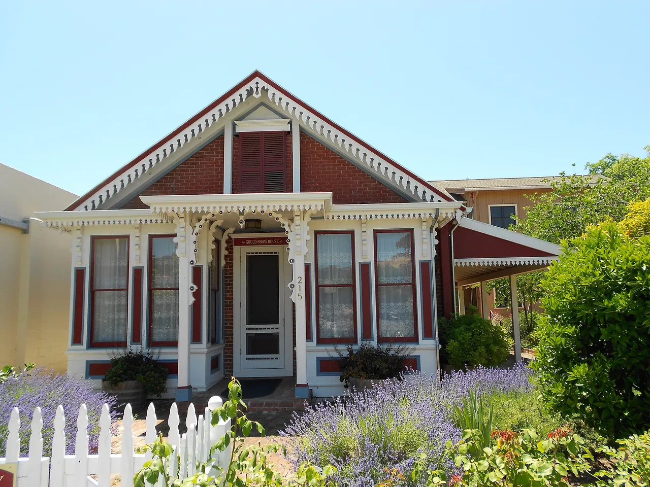 The historic Gould-Shaw House in Cloverdale.