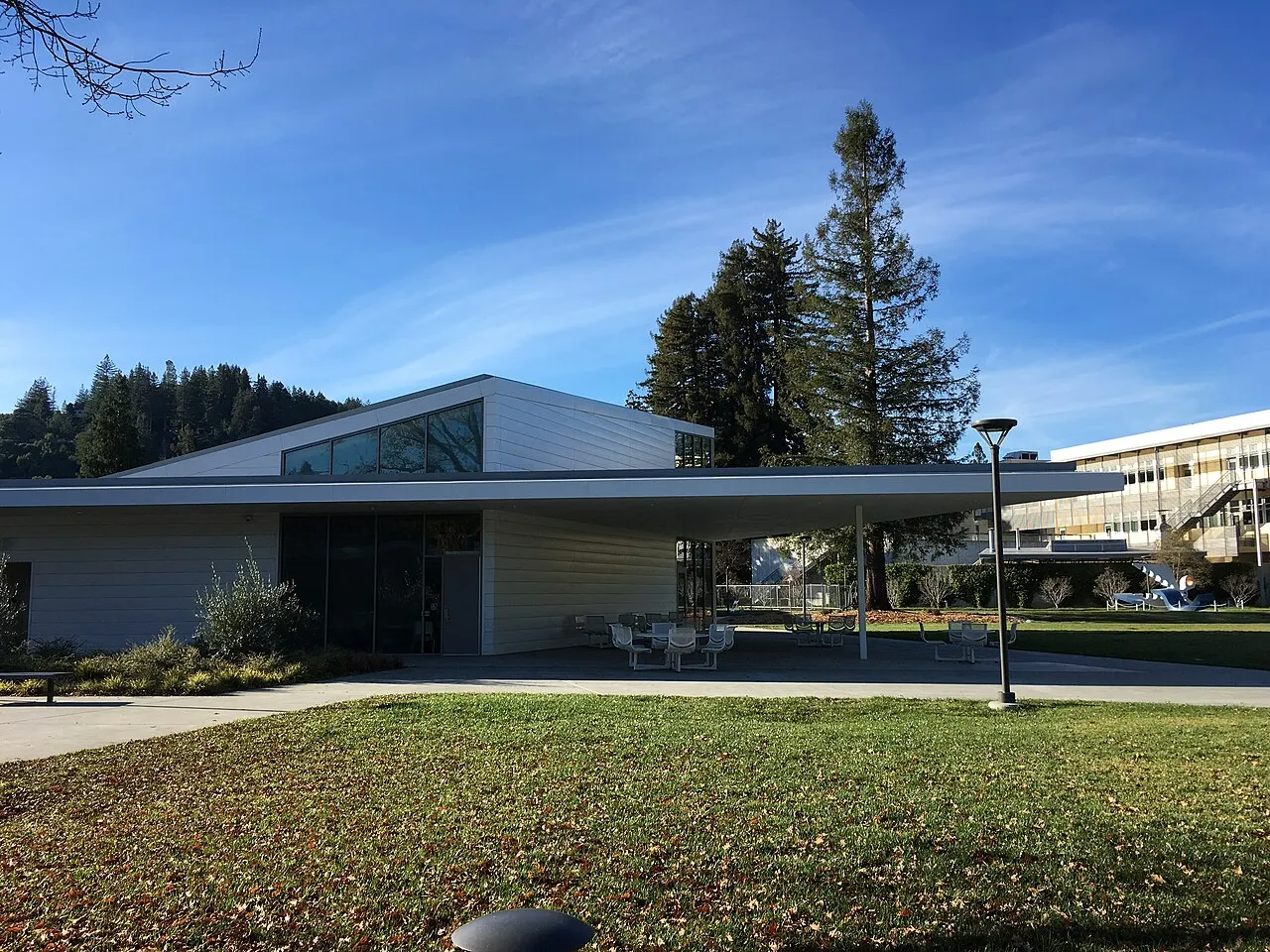 Classroom building AC at the College of Marin campus in Kentfield.